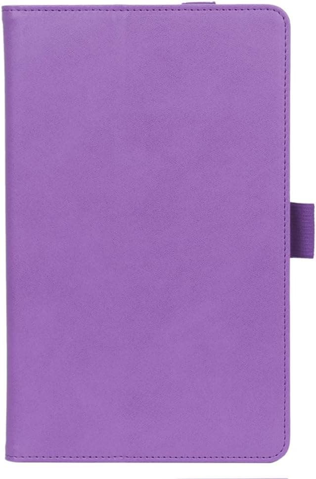 ISIN Premium PU Folio Protective Case Stand Cover for 8.0-inch Lenovo Smart Tab M8 TB-8505F TB-8505I TB-8505X(No for Lenovo Tab4 8 TB-8504, Tab4 8 Plus TB-8704) Android Tablet PC(Purple)