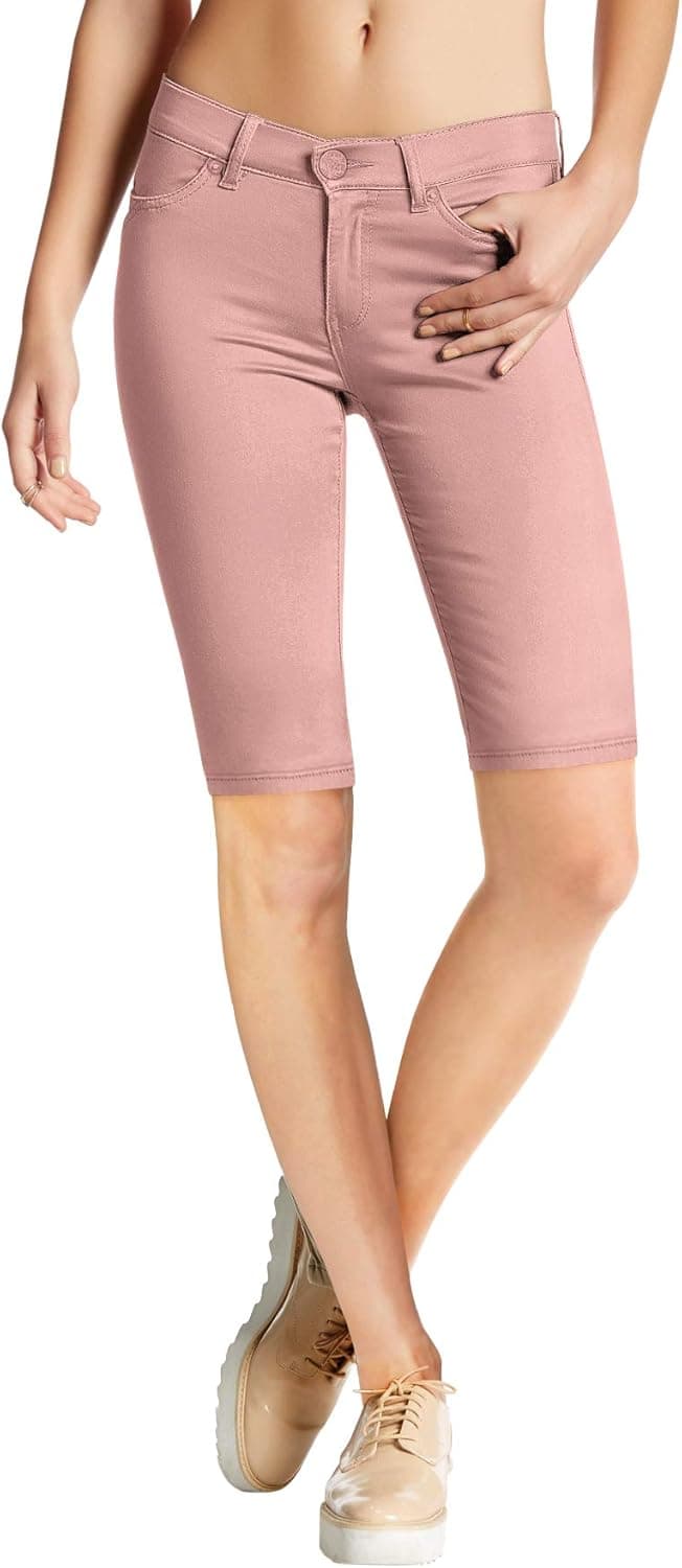 Hybrid Womens Perfectly Shaping Hyper Stretch Bermuda Shorts