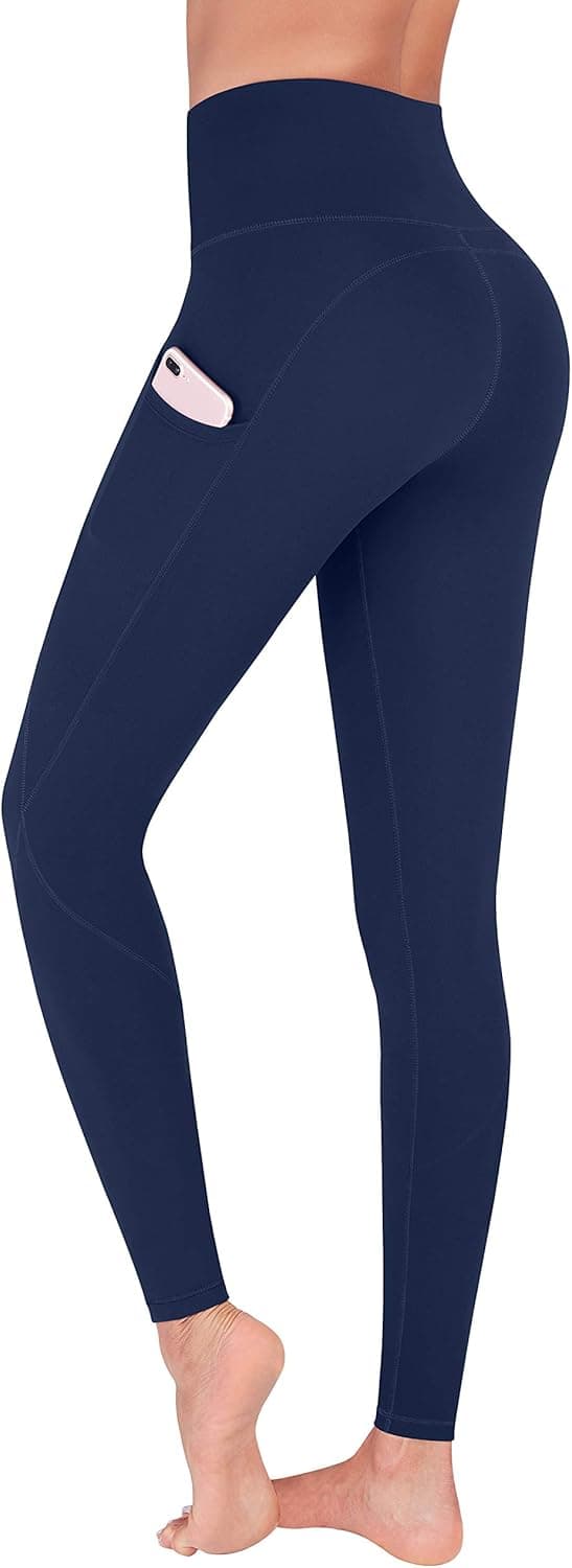 FUNANI High Waist Yoga Pants, Yoga Pants with Pockets for Women Tummy Control 4 Ways Stretch Leggings