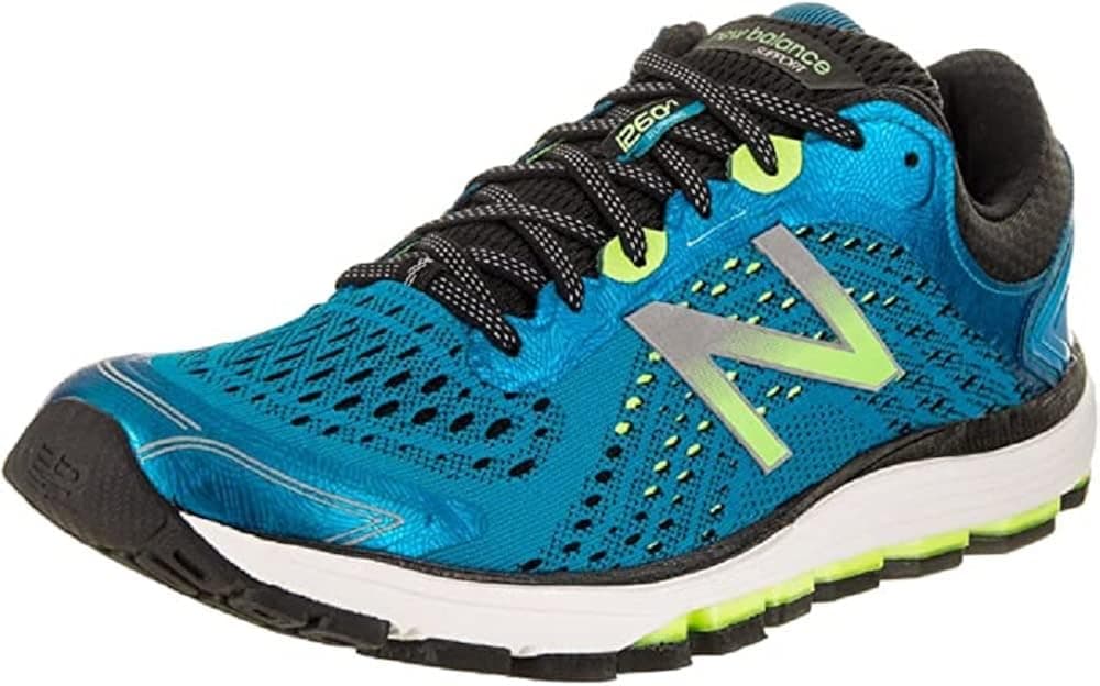 New Balance Men's FuelCell 1260 V7 Running Shoe, Pacific/Black, 10.5 D US
