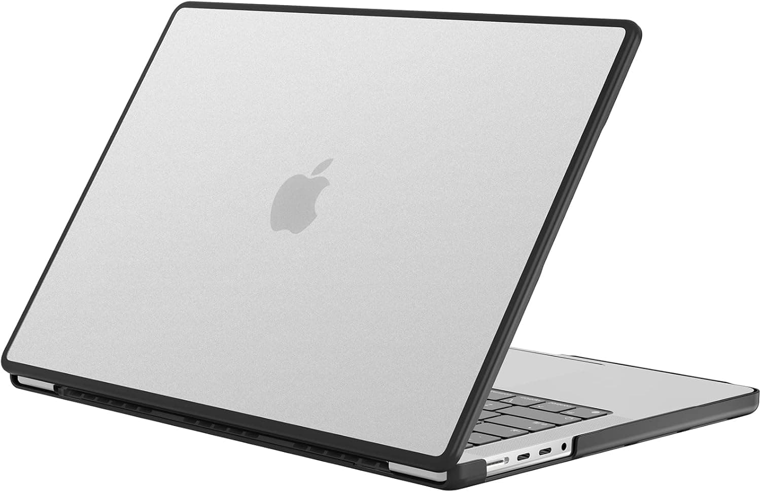 ProCase for MacBook Pro 16 Inch 2023 2021 (M2 A2780 / M1 A2485), Matte Frosted Translucent Hard Shell Cases Shockproof Protective Cover for MacBook Pro 16" -Clear