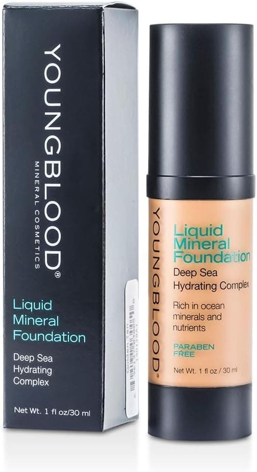 Youngblood by Liquid Mineral Foundation - Golden Tan --30ml/1oz