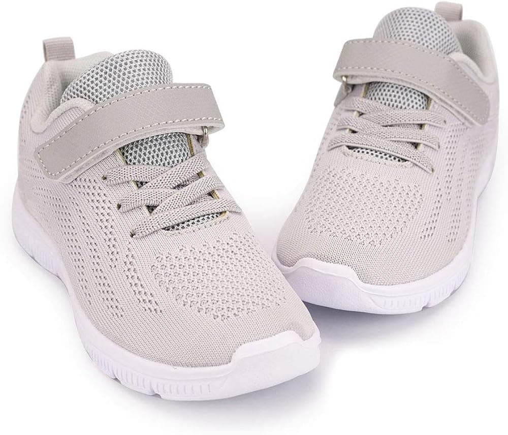 Rommedal Toddler Boy's Girl's Sneakers Lightweight Breathable Non-Slip Athletic Running Shoes for Little Kids