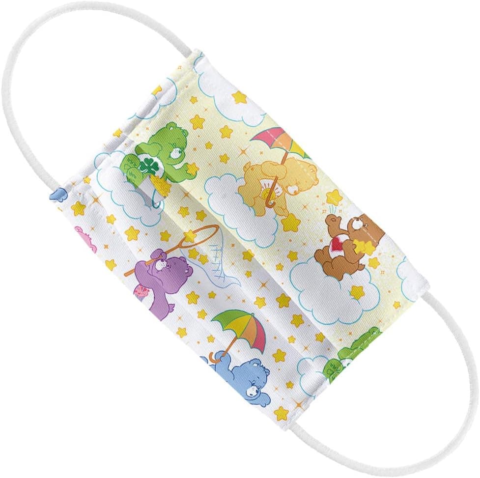 Care Bears Kids Cloud 1-Ply Reusable Face Mask Covering