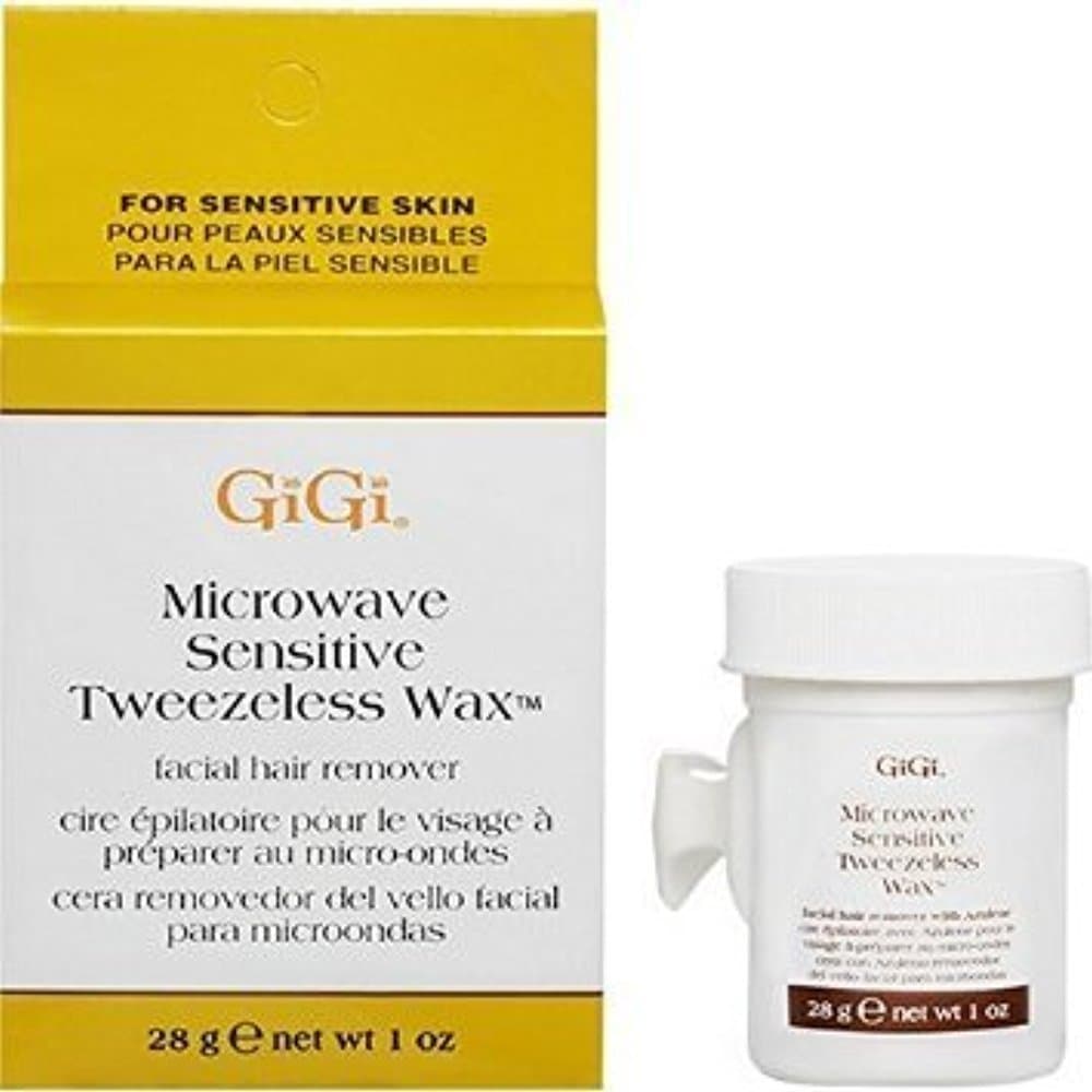GIGI Sensitive Tweezeless Wax Microwave - GG0893, 1 Ounce (Pack of 3)