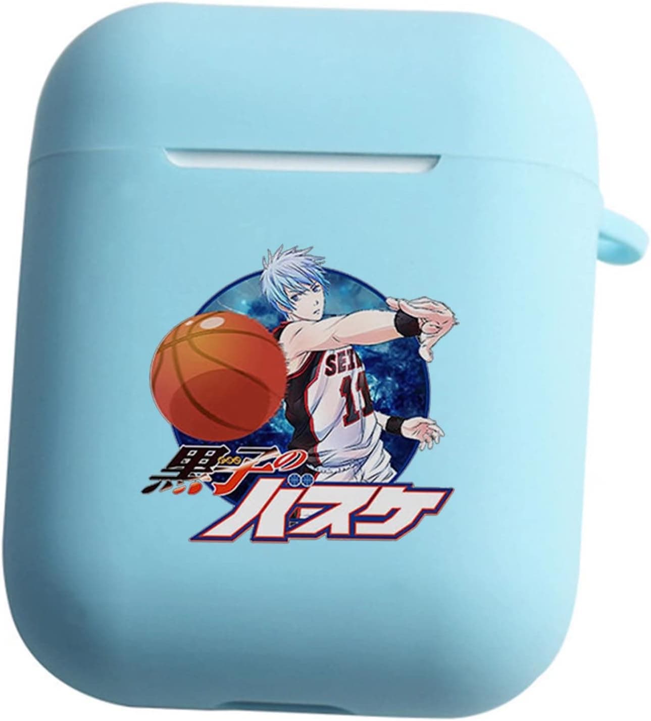 SXTQFDC Anime Kurokos Basketball Earphone Case for Airpods 1/2 Kuroko's Tetsuya Airpods Case Cover