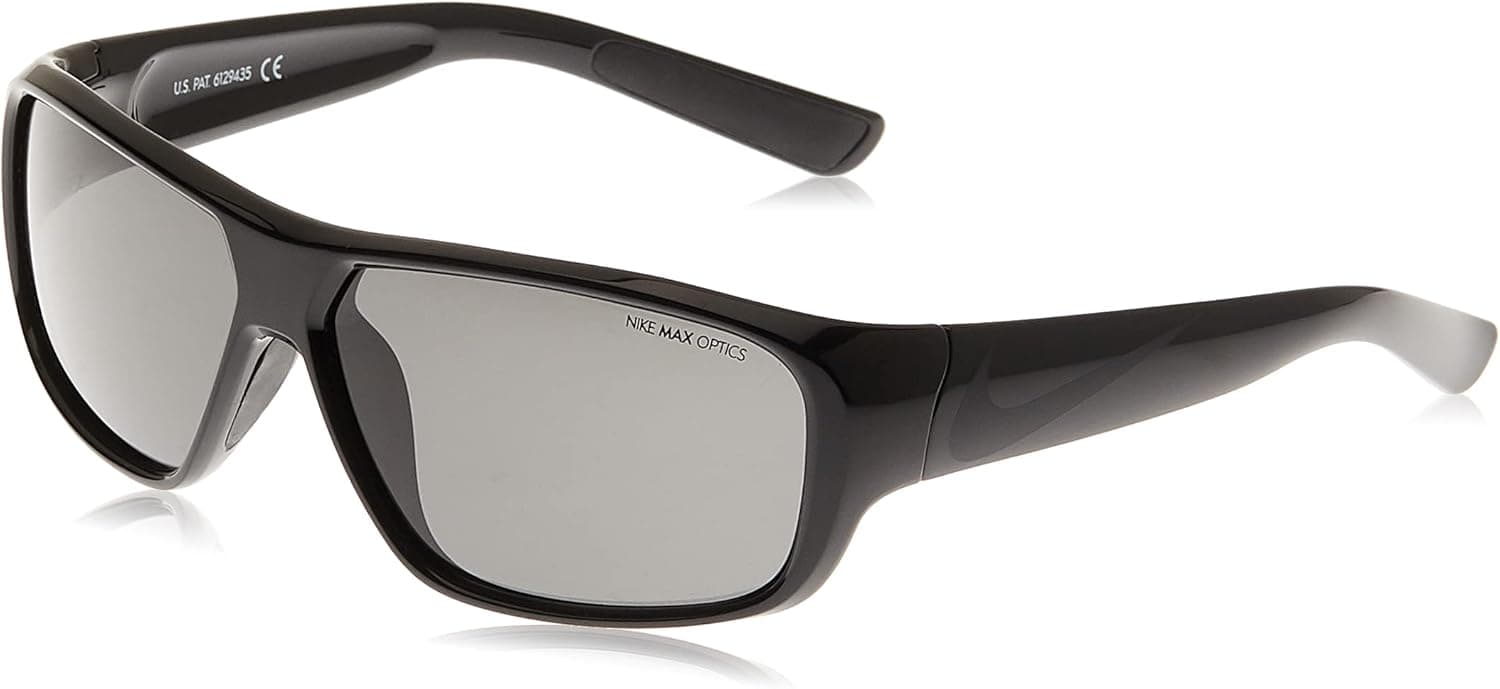 Nike Dark Grey Lens Mercurial 6.0 Sunglasses, Black/Matte Black