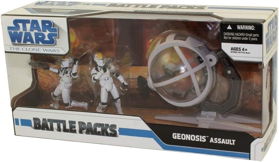 Star Wars 3.75" Battle Pack - Clone Wars Geonosis Assault