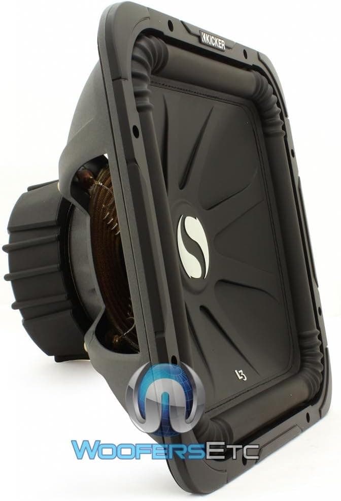 Kicker 11s15l34 15 Inch 1000 Watt 4 Ohm Dual Solo Baric L3 Subwoofer
