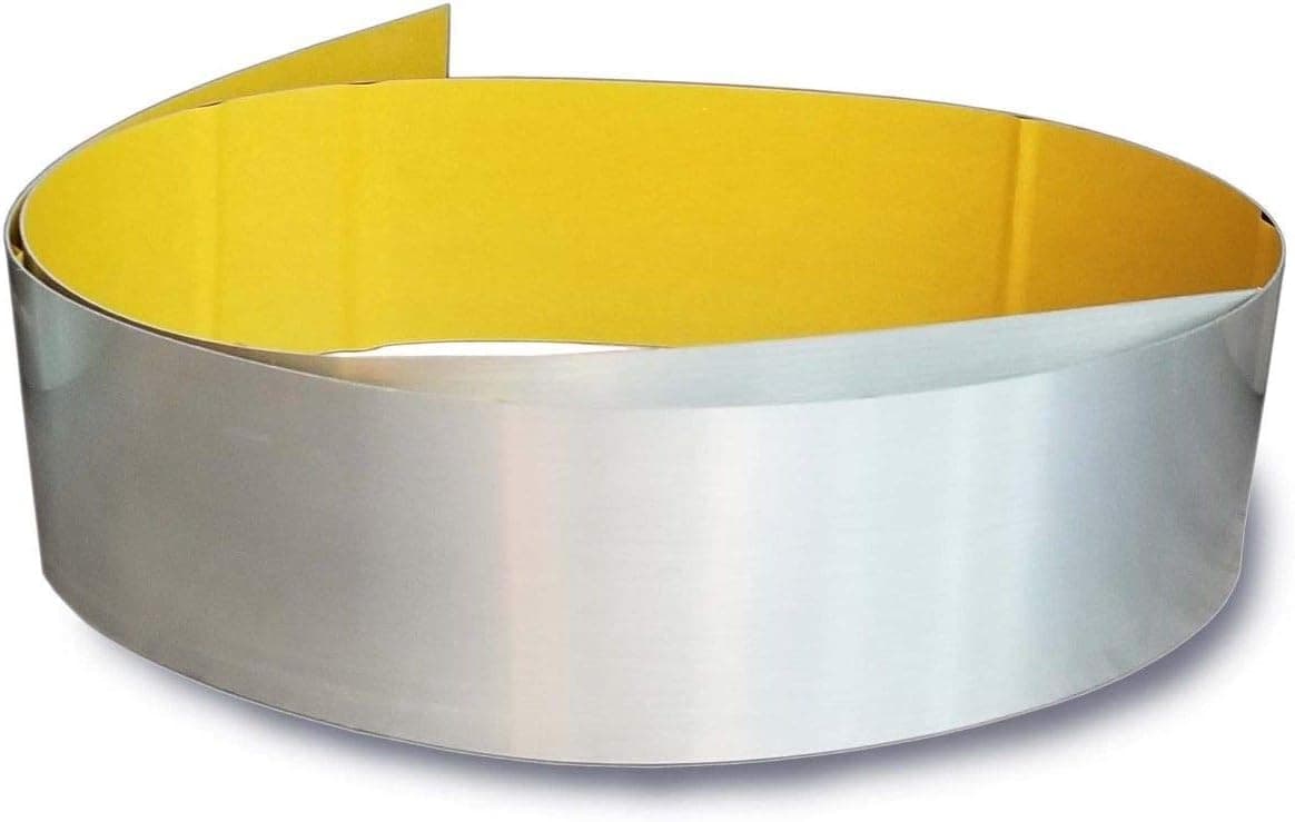 Toe Kick Cover Kickplate Baseboard Door Plate (6"x 102", Stainless Steel)
