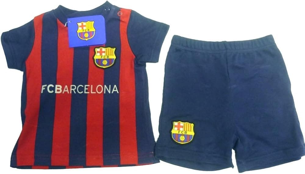 Barcelona Baby (Infant) T-Shirt and Shorts Kit 2014 – 2015