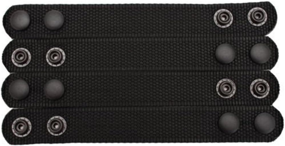 Bianchi 6406 Ranger Belt Keeper-per 4-Blk (1)