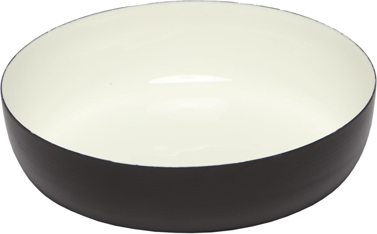 Melange Home Decor Modern Collection, 6-inch Round Platter, Color - White
