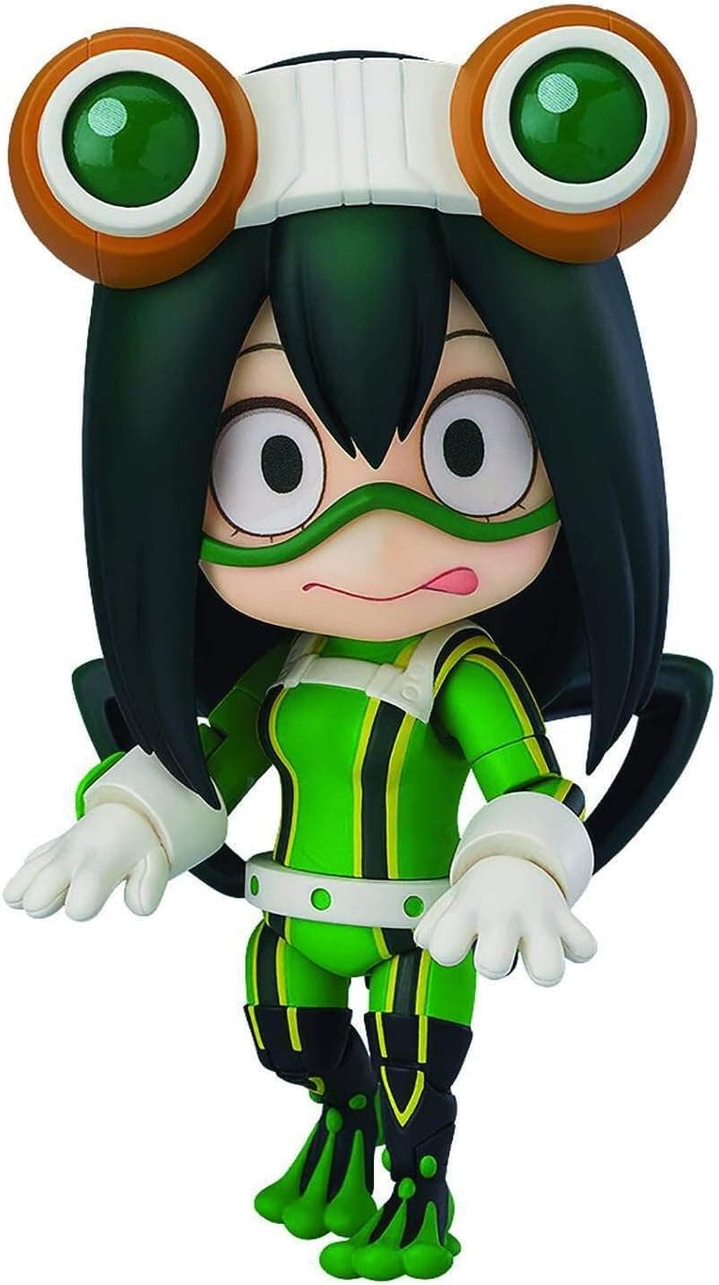 Good Smile My Hero Academia: Tsuyu Asui Nendoroid Action Figure, Multicolor