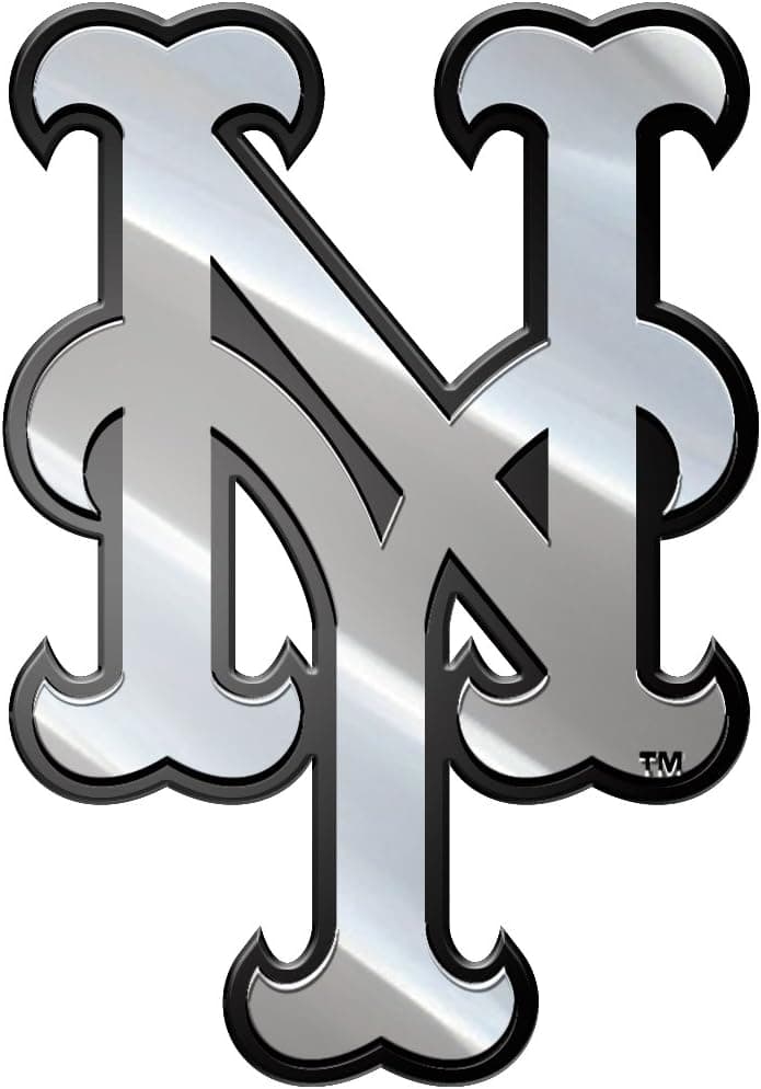 FANMATS MLB New York Mets Metal Emblem