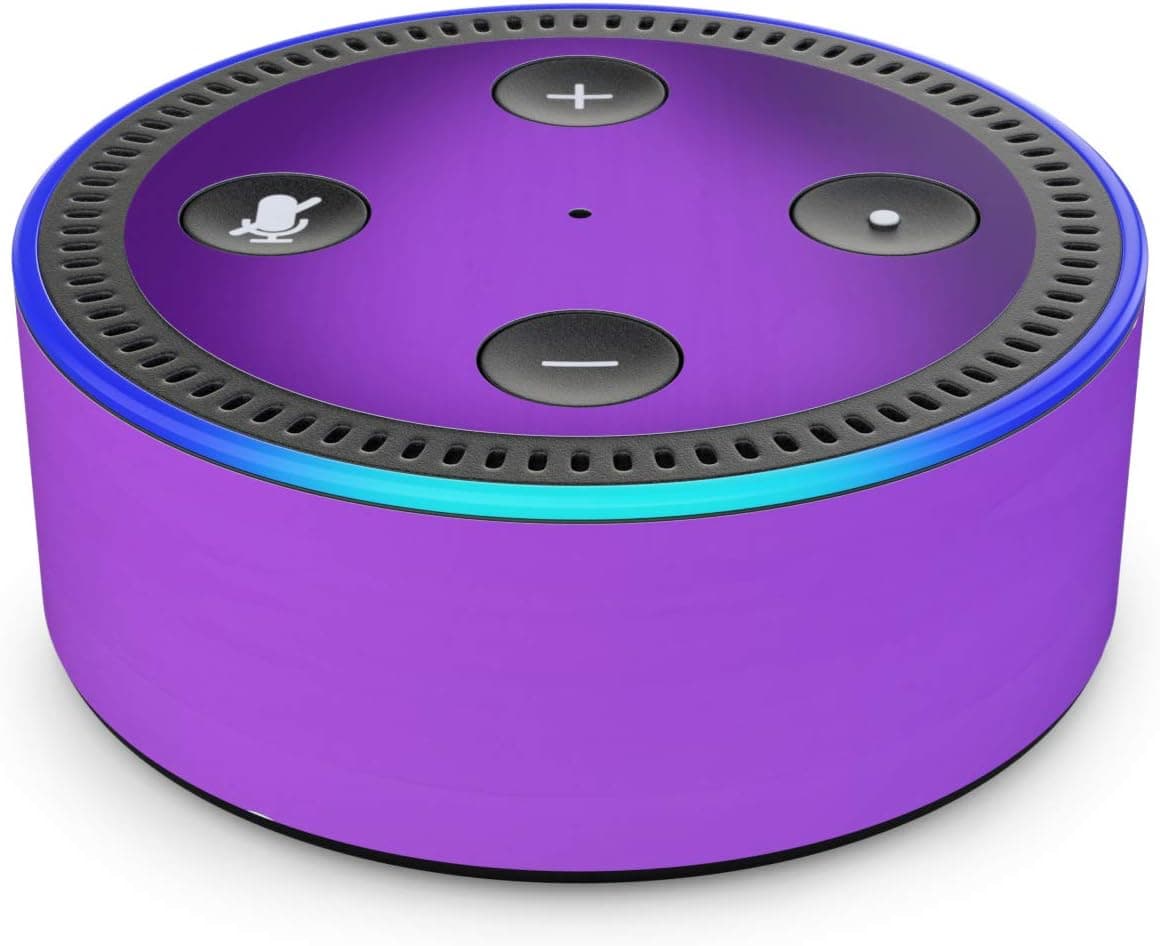 Purple Burst - Skin Sticker Decal Wrap for Amazon Echo Dot (2nd Generation)