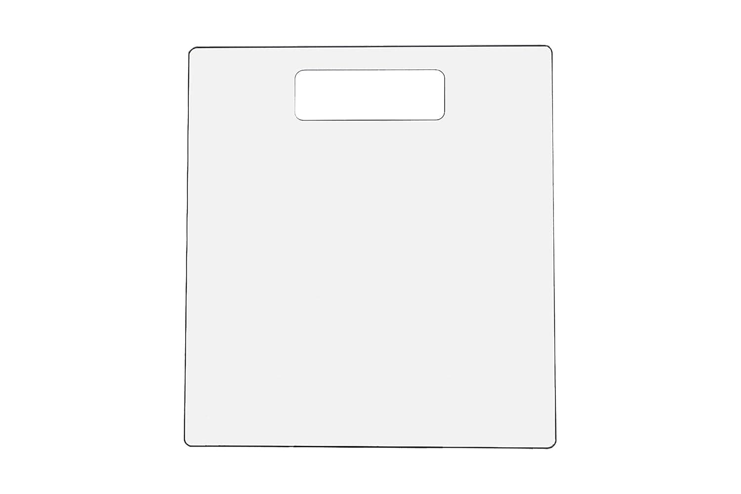 NAHANCO FB1303 Acrylic Shirt Folding Board, 11" Width x 12" Length, Clear