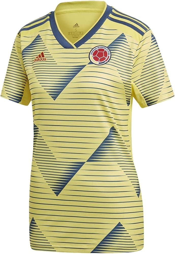 adidas Colombia Women's Home Soccer Jersey 2019
