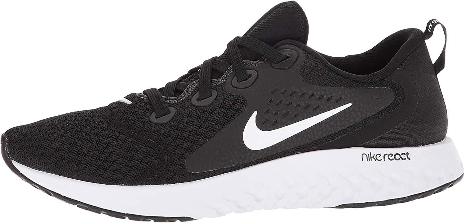 Nike Women's Legend React Running Shoe Black/White Size 11 M US