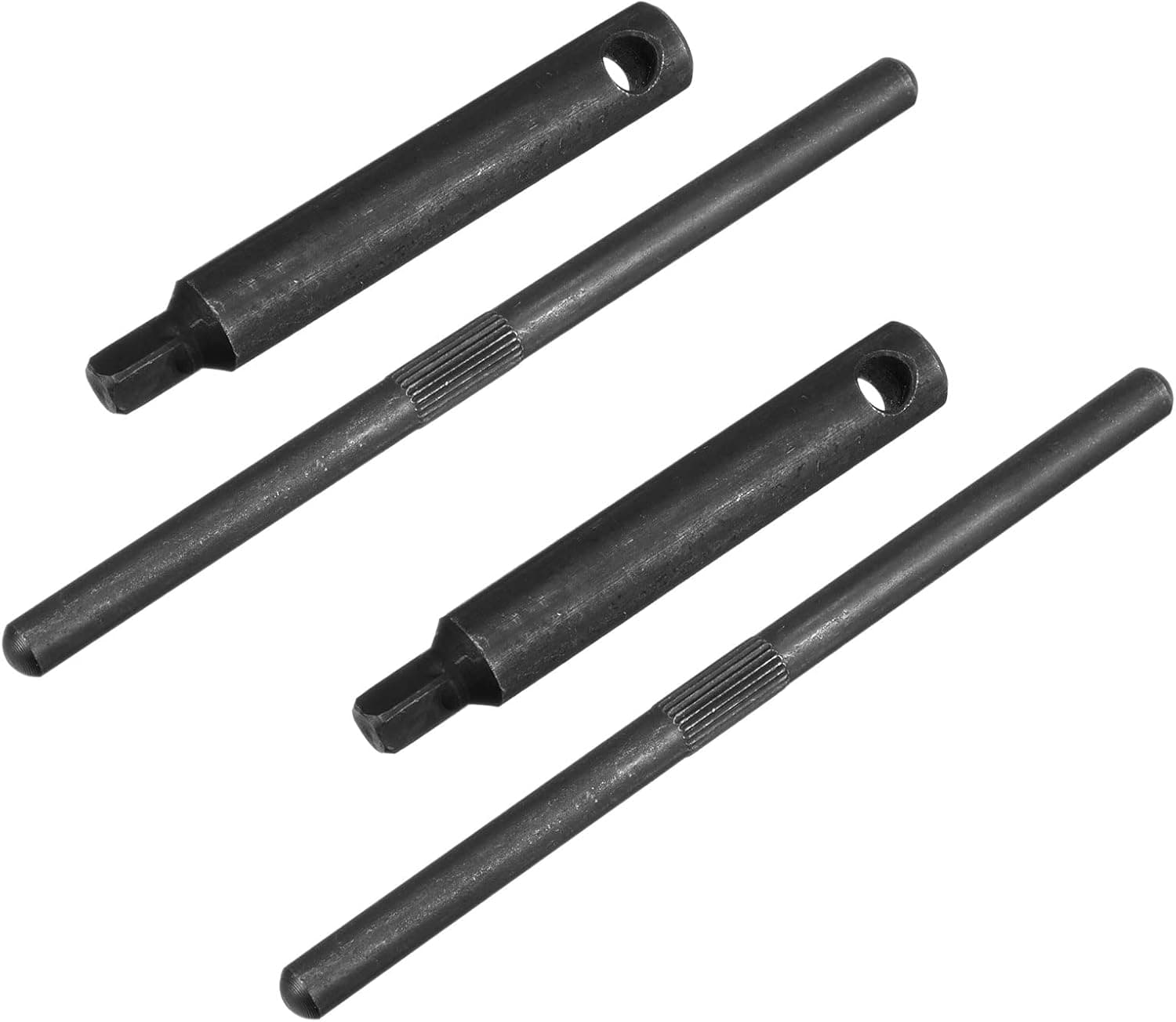uxcell Lathe Chuck Wrench, 12mm Square Head Key Spanner Tool for CNC Router Engraving Milling Machine, 2 Pcs (L180x220mm)