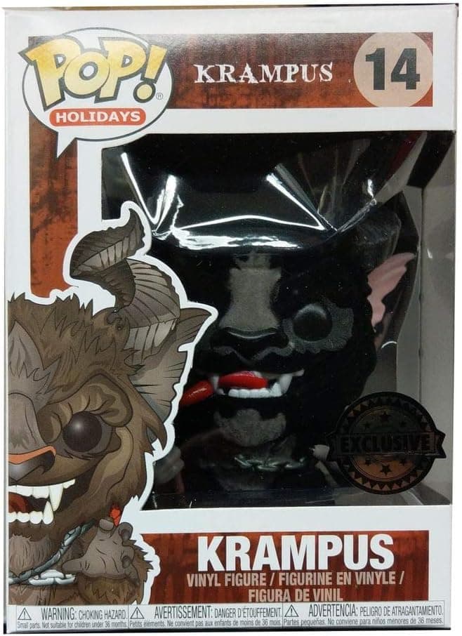 Funko Pop! KRAMPUS Hot Topic Flocked Chase Edition ( Rare)