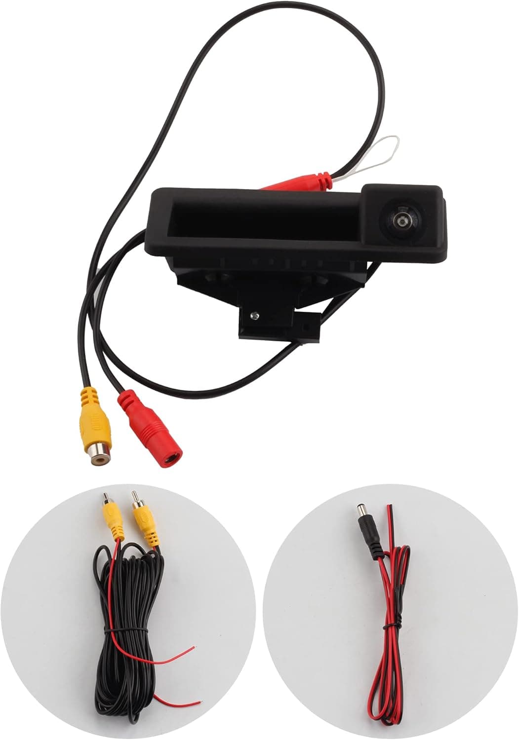 Dasbecan HD 1280x720p Rear View Backup Camera IP68 Waterproof Compatible with BMW X5 X1 X6 E39 E82 E88 E84 E90 E91 E92 E93 E60 E61 E70 E71