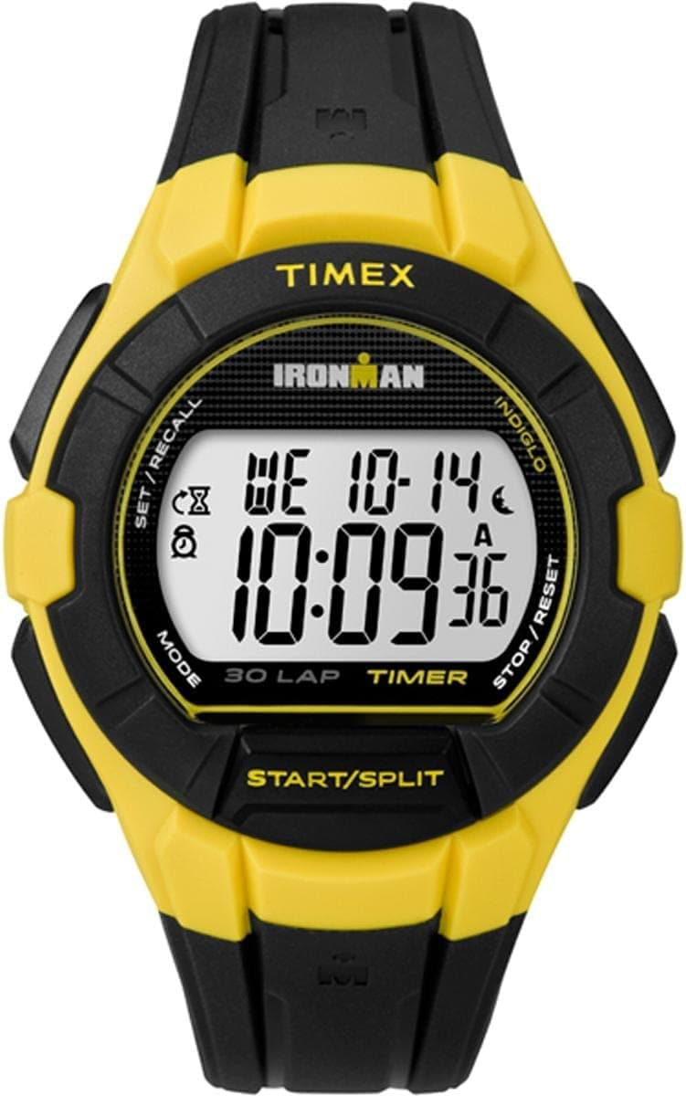 Timex Ironman Essential 30 Full-Size Black/Yellow One Size