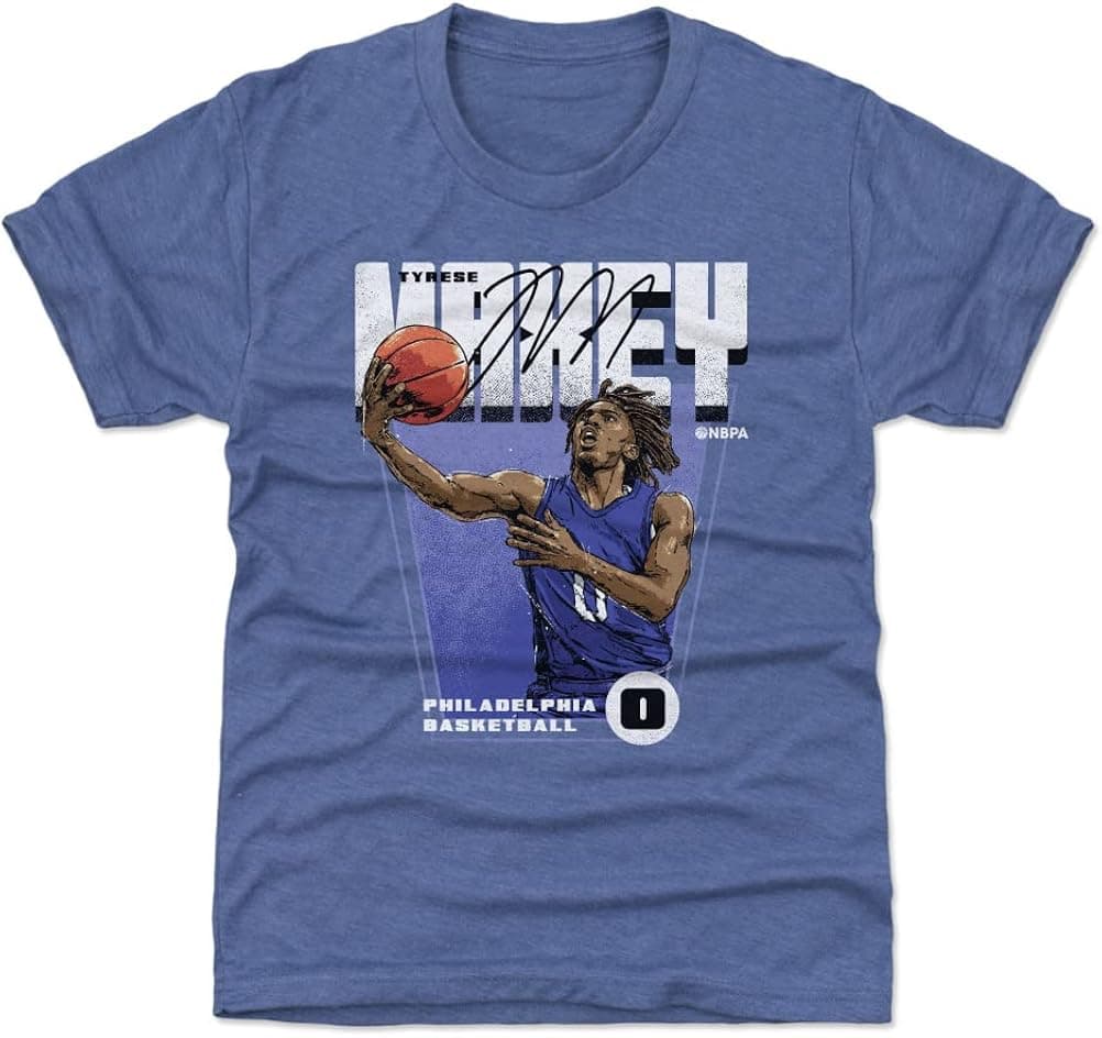 500 LEVEL Tyrese Maxey Kids Shirt - Tyrese Maxey Philadelphia Premier