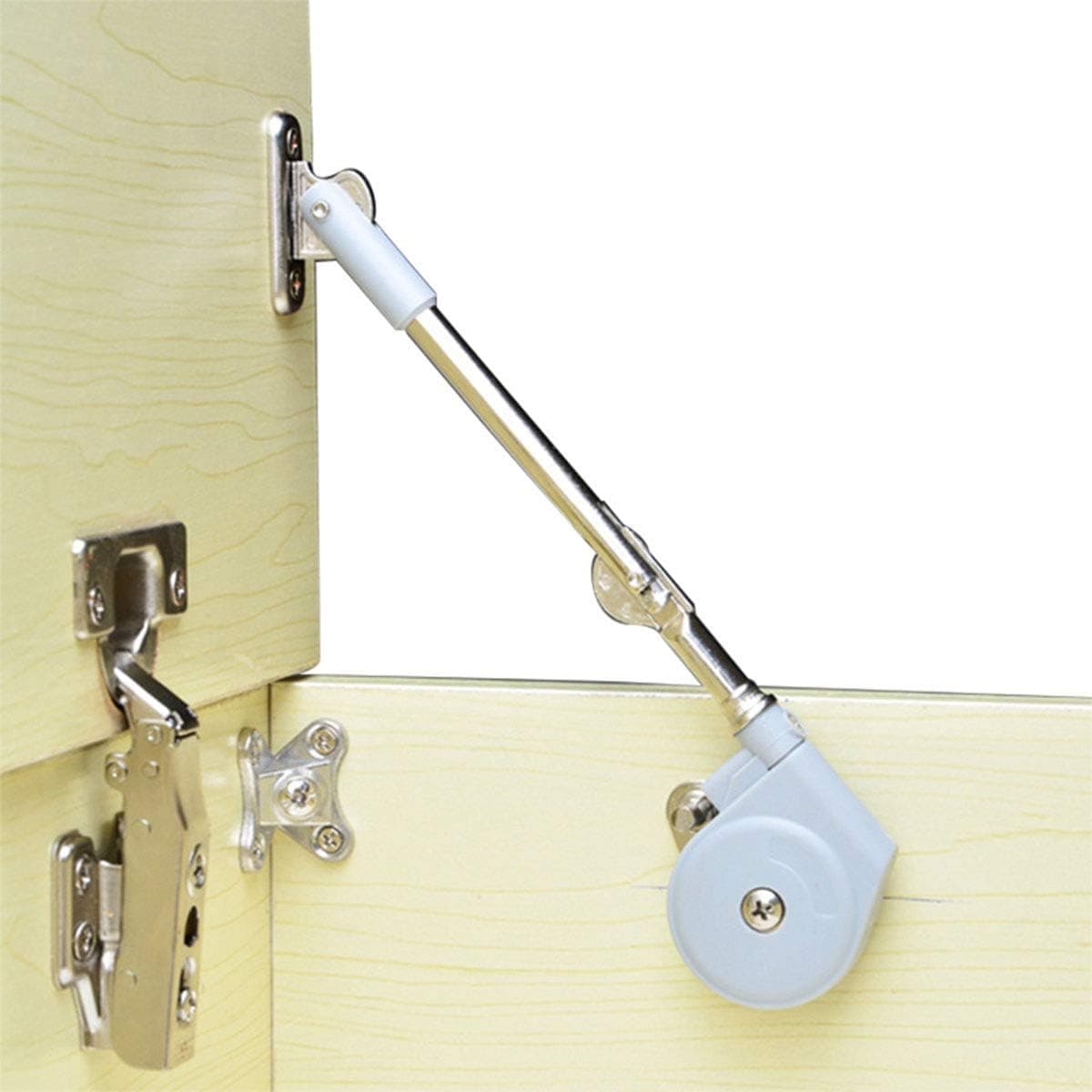 Soft Close Cabinet Hinge, Piano Hinge Toy Box Hinges Soft Close, Hinges and Latches for Wood Boxes Soft Close Hinges, Slow Close Cabinet Hinge for Piano, Closet, Wardrobe and Toy Box