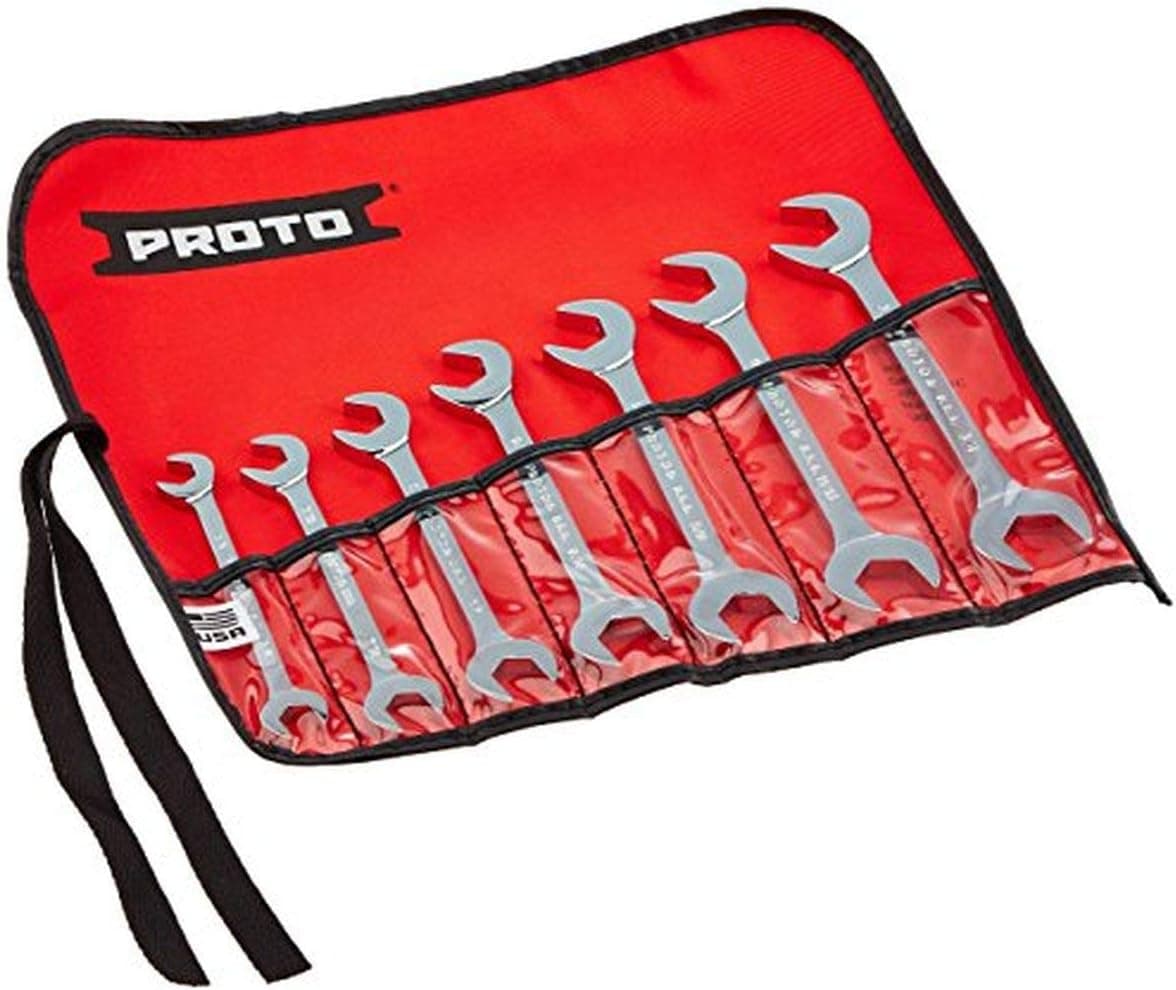 Proto Stanley J3100A 7 Piece Open End Angle Wrench Set