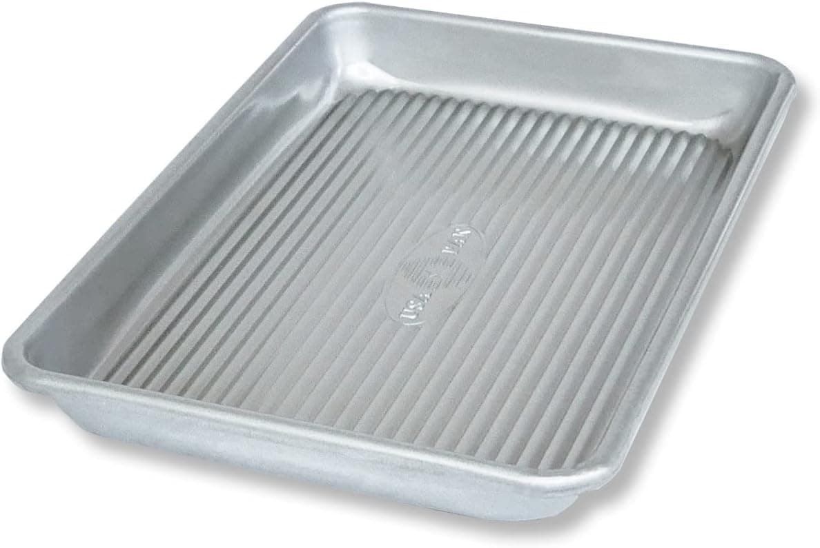 USA Pan Bakeware Mini Sheet Pan, Warp Resistant Nonstick Baking Pan, Aluminized Steel