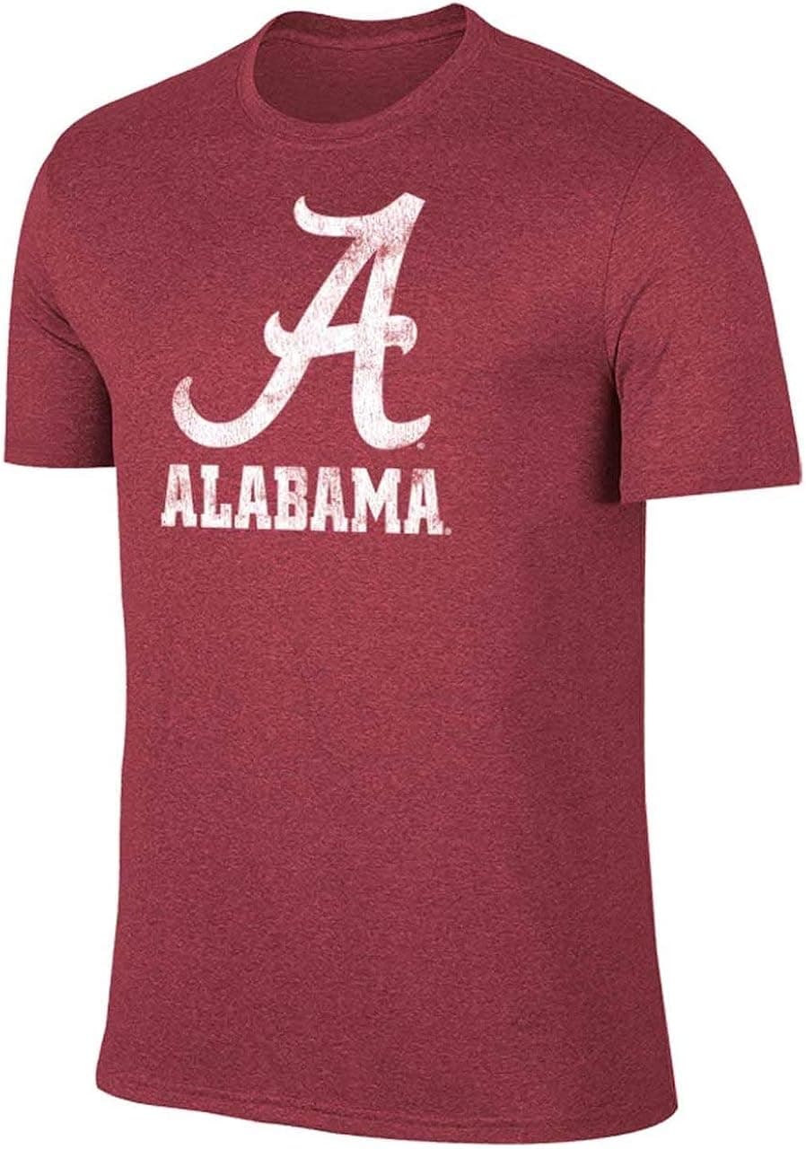 Campus Colors Adult MVP Heathered Logo Tshirt