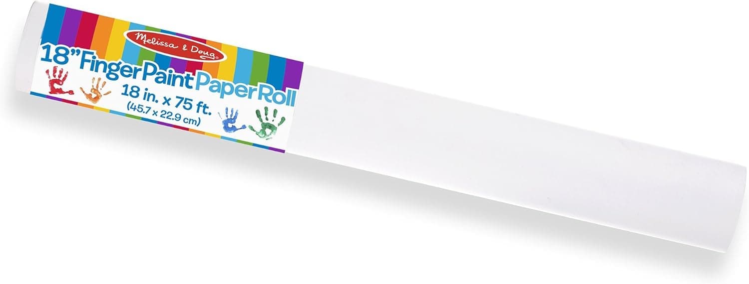 Melissa & Doug Finger Paint Easel Paper Roll Replacement (18 inches x 75 feet)