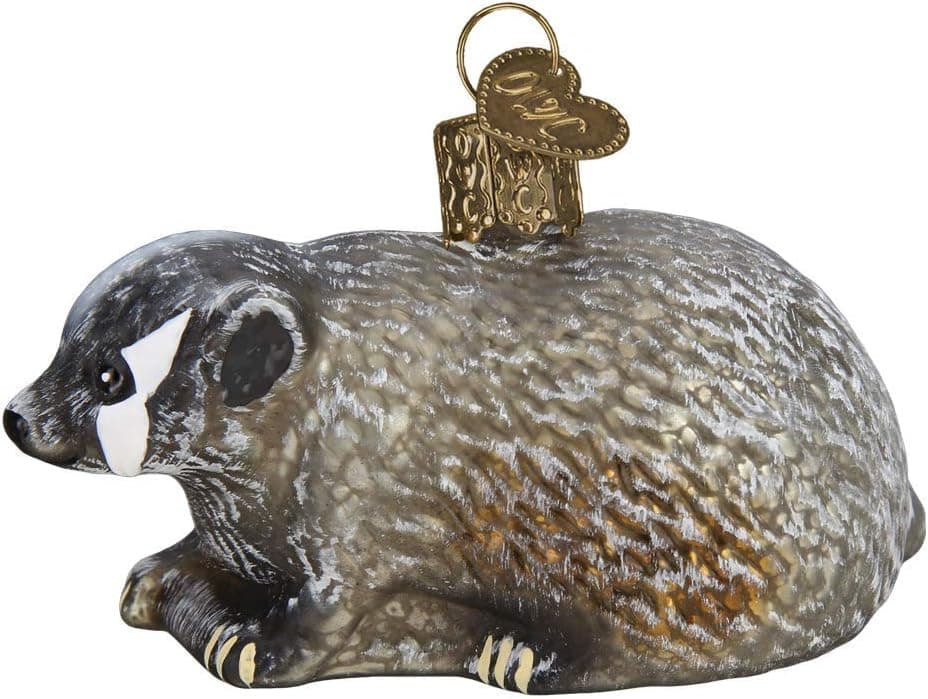 Old World Christmas Vintage Badger