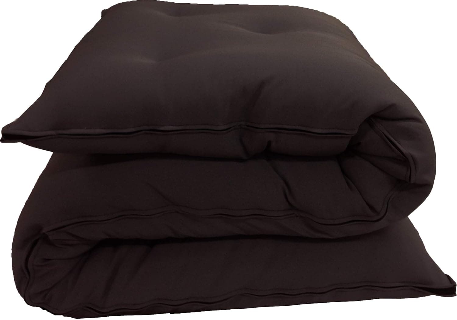 Twin Size Traditional Japanese Floor Futon Mattresses, Tatami Foldable Cushion Mats, Yoga, Meditaion 39" Wide X 80" Long (Brown)