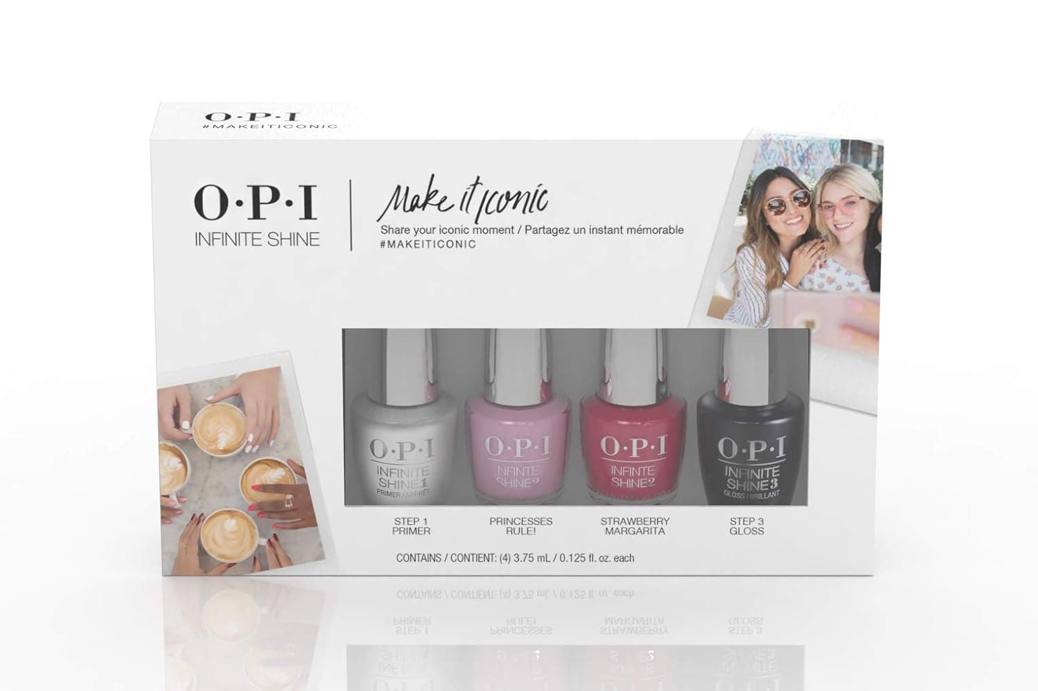 OPI Mini Nail Lacquers Make It Iconic Infinite Shine Mini Pack