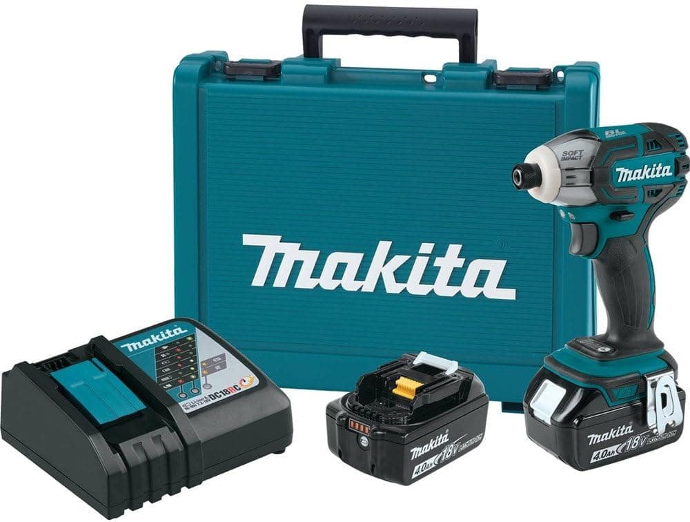 Makita XST01M 18V LXT Lithium-Ion Oil-Impulse Brushless 3-Speed 4.0 Ah Impact Driver Kit with LED Light (Discontinued by Manufacturer)