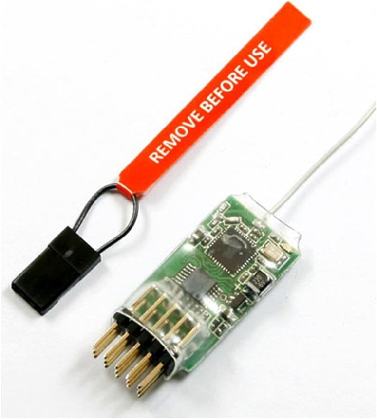 WILLOWLUCKY Spektrum 4100E DSM2 /DSMX 4-Channel Microlite Receiver for JR Spectrum/RC Plane