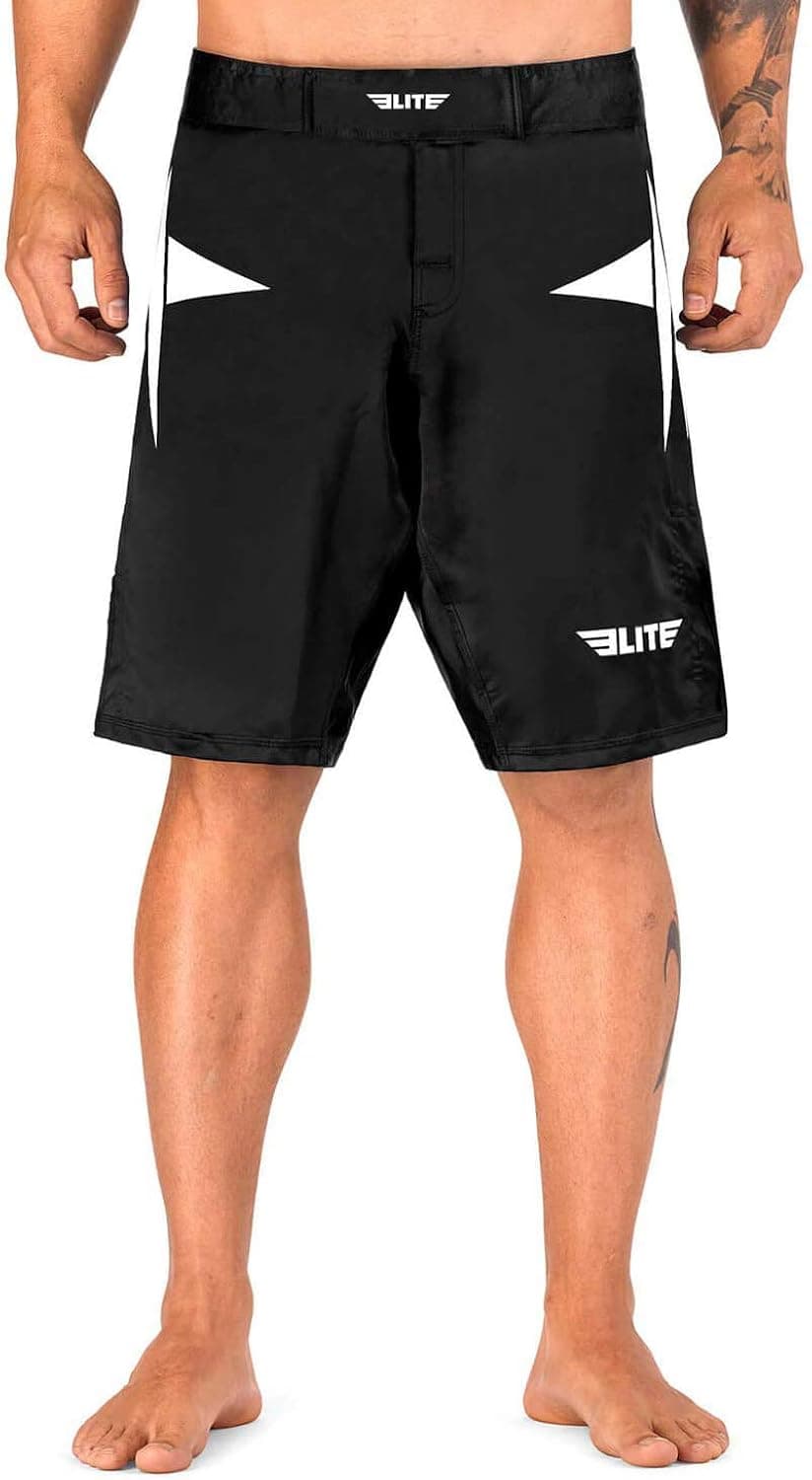 Elite Sports Star Series Fight Shorts - UFC, MMA, BJJ, Muay Thai, WOD, No-GI, Kickboxing, Boxing Shorts