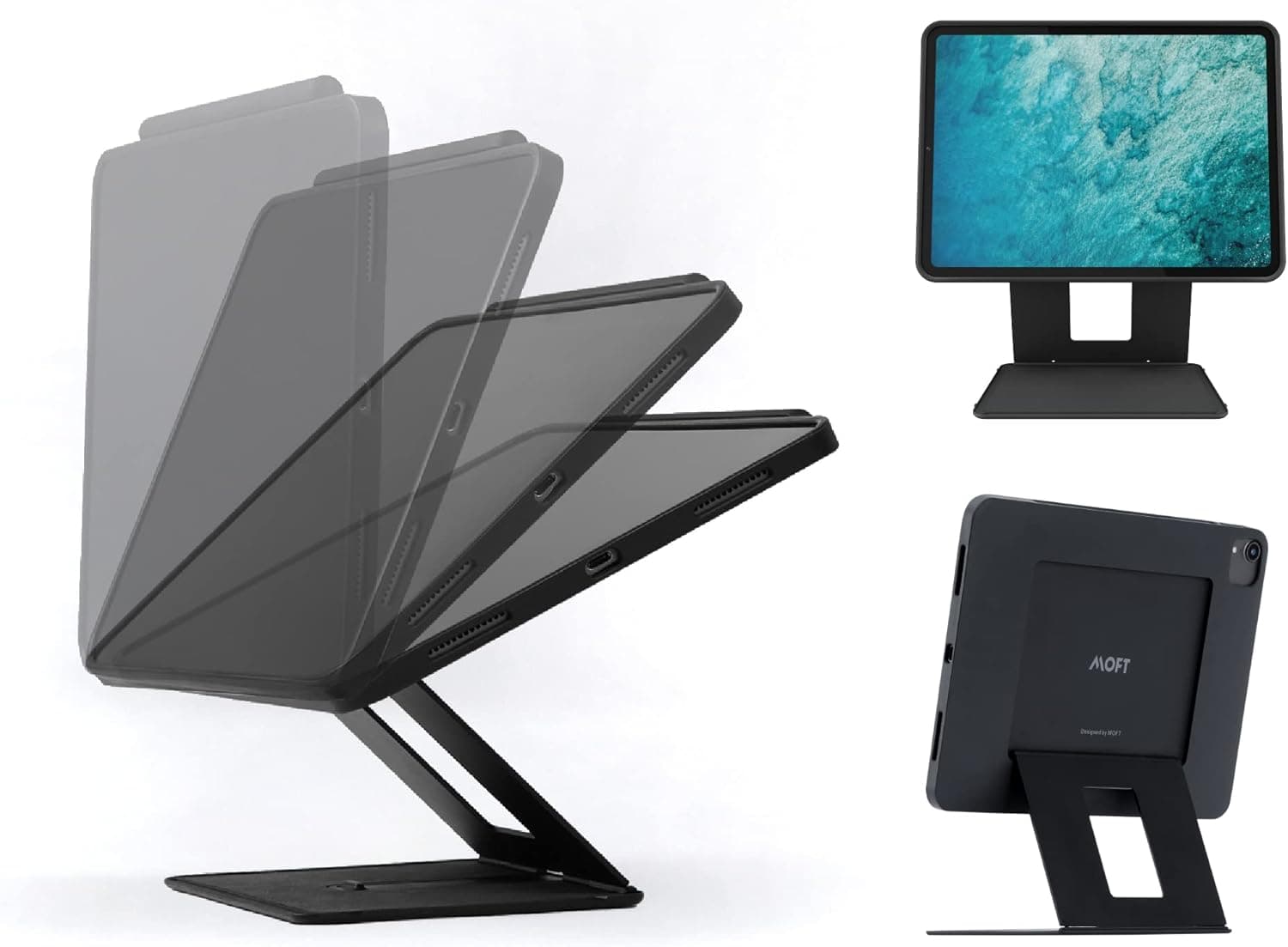MOFT Float Slim Stand&Case for iPad Pro 11", iPad Pro 12.9" and iPad Air 2020 with Adjustable Height and Angle