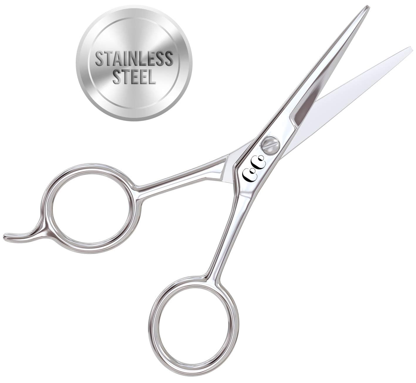 Hair Cutting Scissors Shears - Professional Razor Edge Stainless Steel Salon/Barber Scissor - Hairdressing Scissors