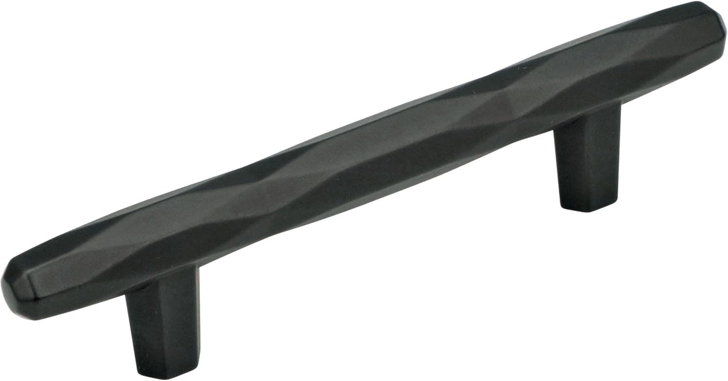 Amerock | Cabinet Pull | Black Bronze | 3-3/4 inch (96 mm) Center to Center | St. Vincent | 1 Pack | Drawer Pull | Drawer Handle | Cabinet Hardware