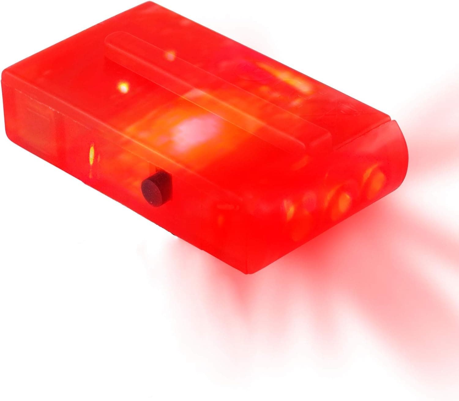 Lascoota Brake LED Light, Easy to Insert Orange Tail Light for Safe Riding, USB Rechargeable with Included Cables, for The Teen and Adult Scooter Only