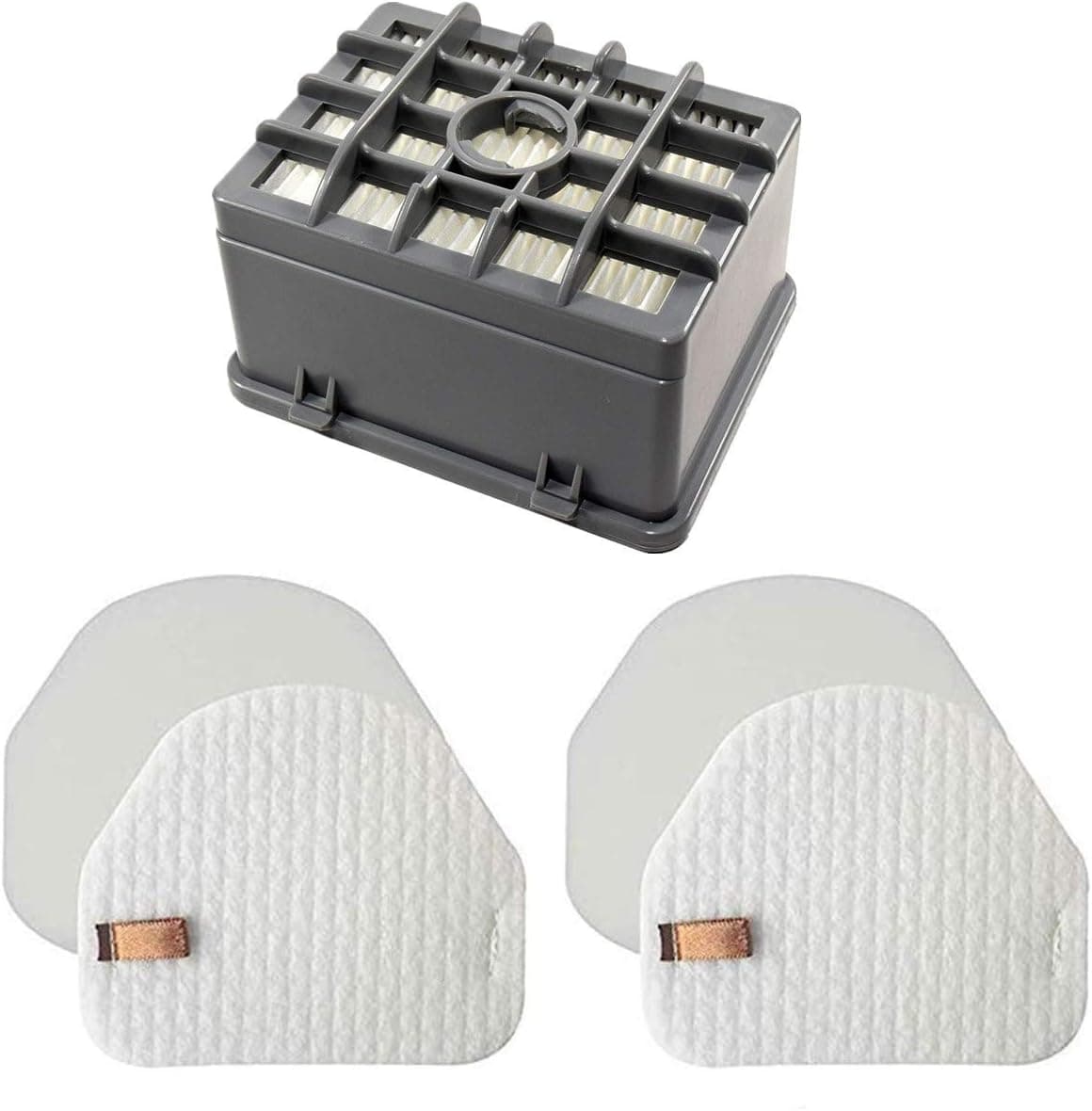 LLHome NV200 Hepa Filter?1 Hepa+2 Foam&Felt for Shark NV450 NV480 NV472 NV481 NV201 NV202 NV200 NV200Q NV200C NV202C Vacuum, XHF480 & XHF450 (Tall Size 2.75")
