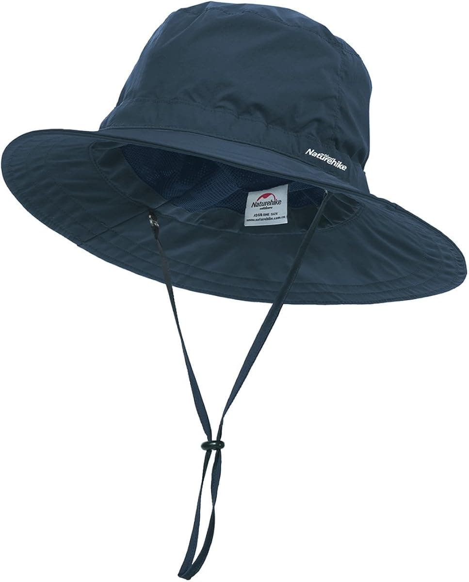 TRIWONDER Fishing Hunting Bucket Hat Waterproof Boonie Hat Summer Sun Hat Cap for Men and Women (Navy Blue)