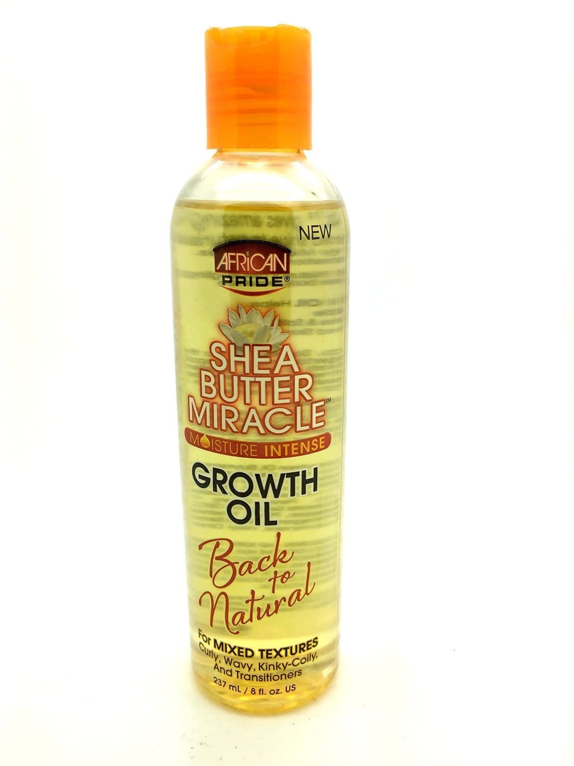 African Pride Shea Butter Miracle Growth Oil - 6oz Bottle