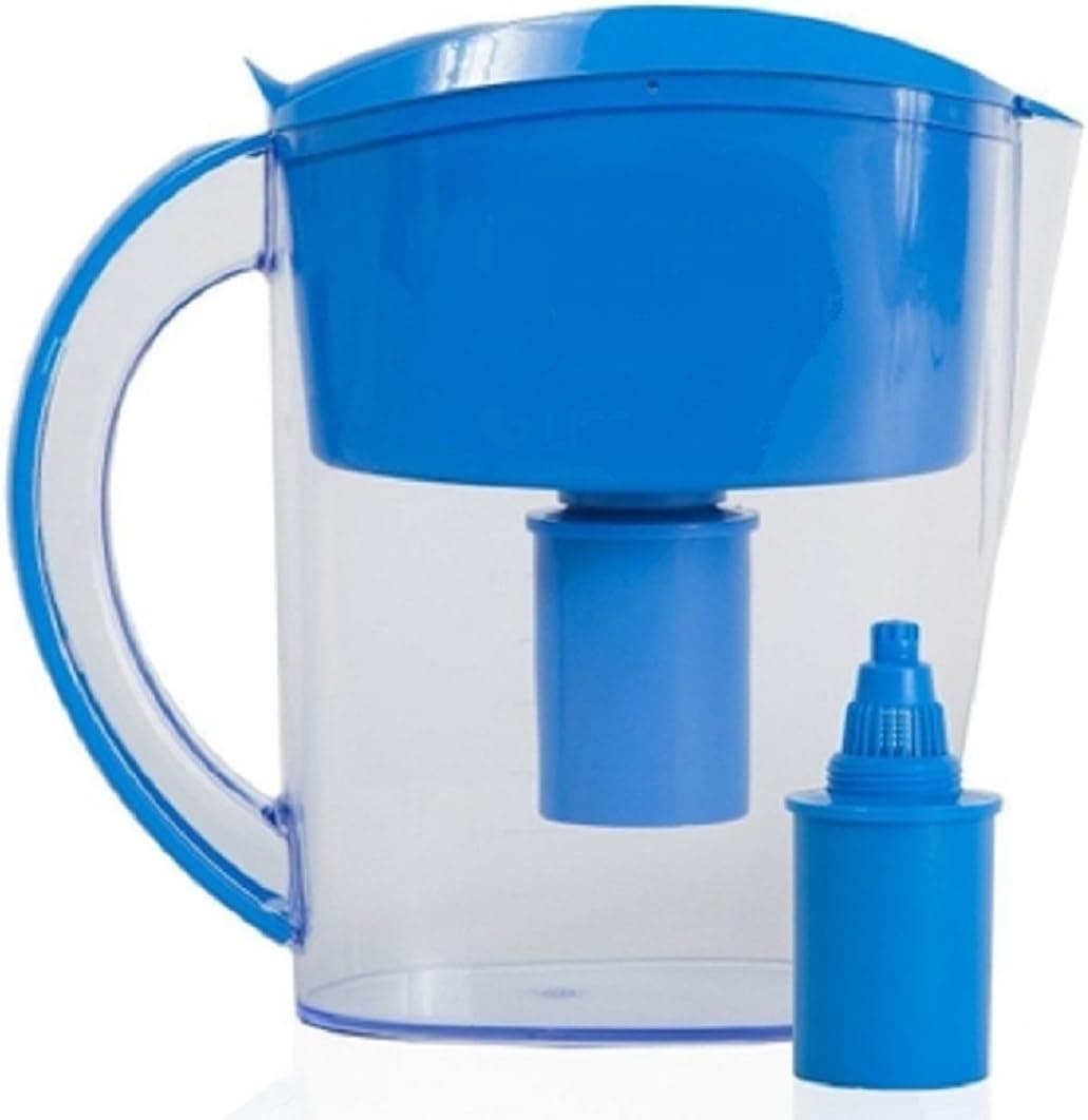 2 Stage Water Filter Pitcher - 3.5 Liter, Blue