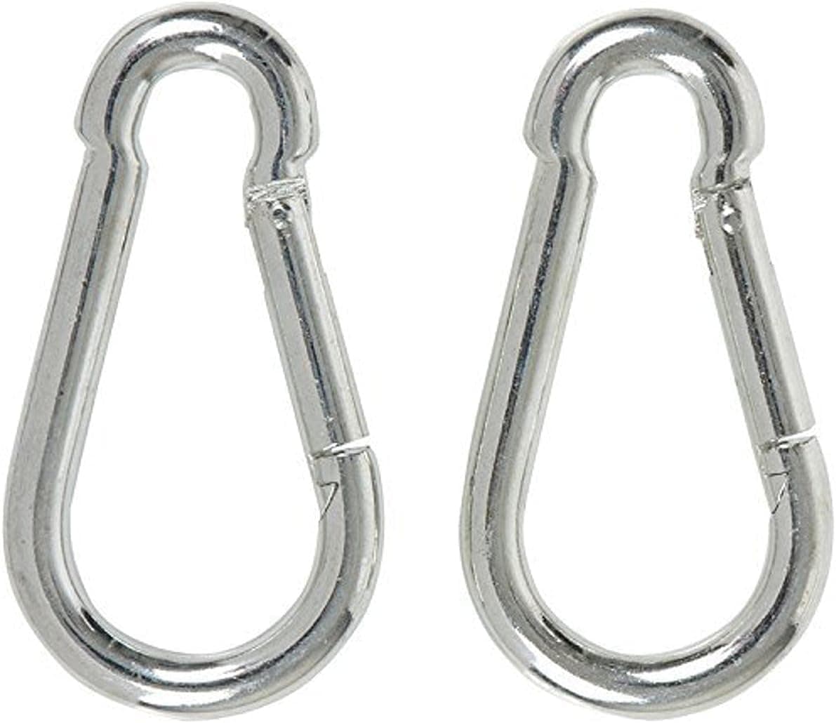 Swing Set Stuff Spring Loaded Connector Clip Pair with SSS Logo Sticker, 3/8" x 3 1/2"