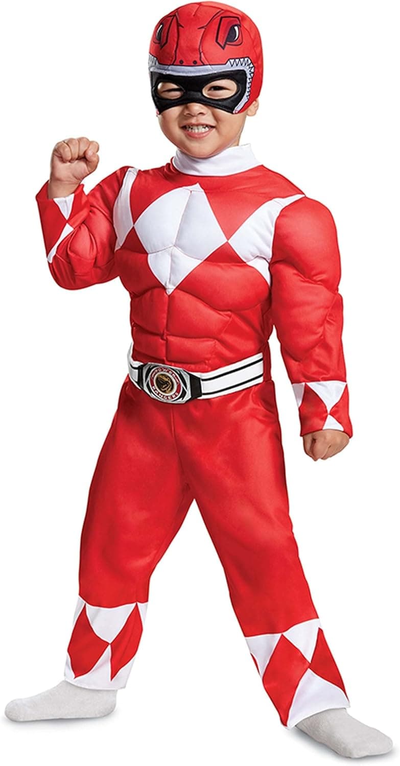 Power Rangers Red Ranger Muscle Costume for Toddlers