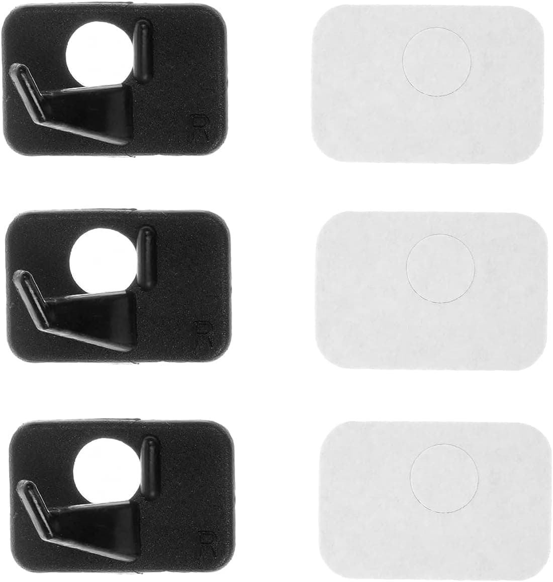 Arrow Rest for Compound Bows - 3Pcs Plastic Bow and Arrow Rests Recurve Bow Rest for Hunting, Bowfishing Arrow Rest - Black Archery Rest for Right/Left Hand Target Arrow Rest Bow Shooting Accessories